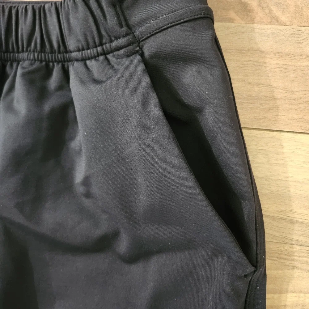 Lululemon Black Pants Slim-Fit Womens Size 4 Drawstring 4-Pocket